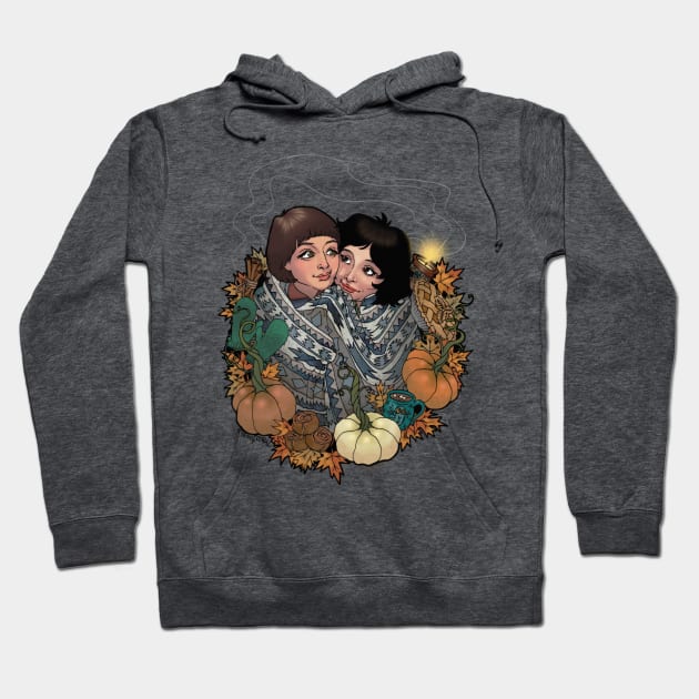 BYLER AUTUMN WREATH Hoodie by EYESofCORAL